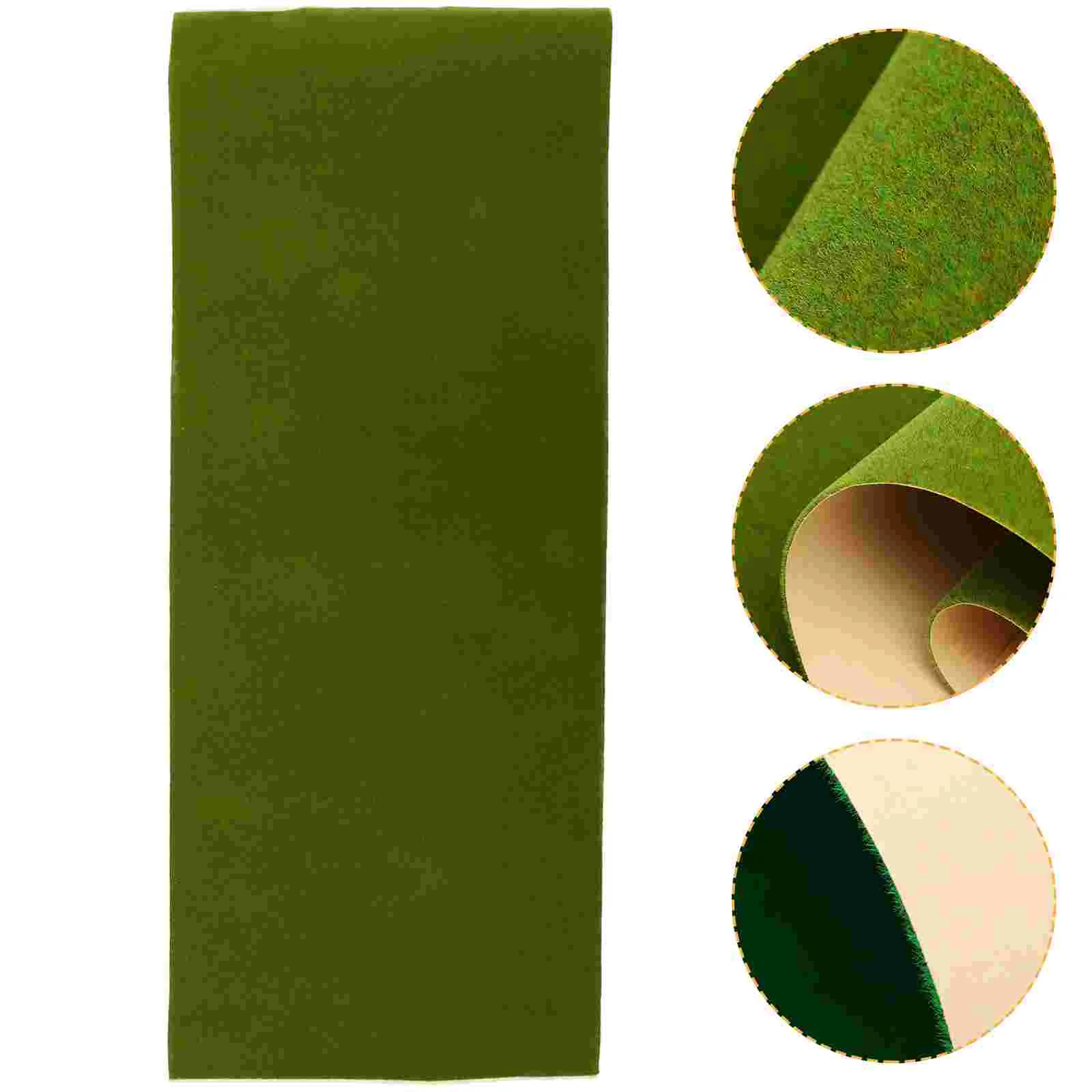 

1 Sheet Artificial Turf Sand Table Model Decoration Sand Table Lawn Model Artificial Lawn Mat
