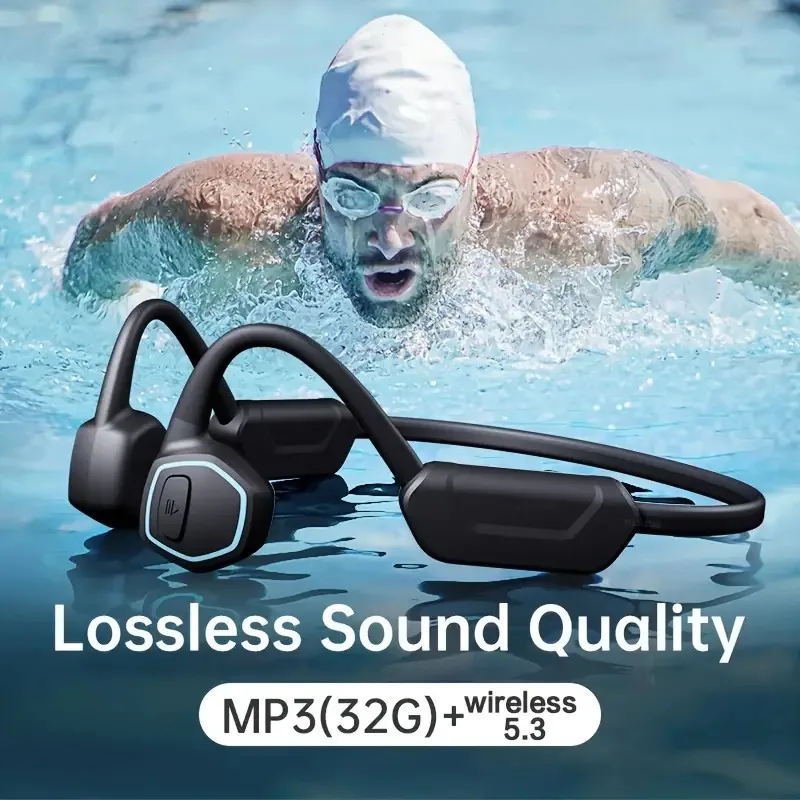 

Беспроводные наушники с костной проводимостью для Xiaomi, Bluetooth, IPX8, Водонепроницаемый MP3-плеер, Hifi наушники с микрофоном, гарнитура для плавания