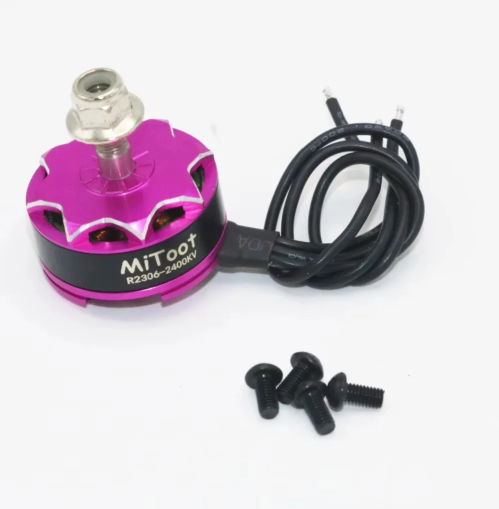 4pcs/lot Mitoot R2306 2400KV 3-4S 12N14P FPV Racing Brushless Motor CW For RC Racing Drone Quadcopter