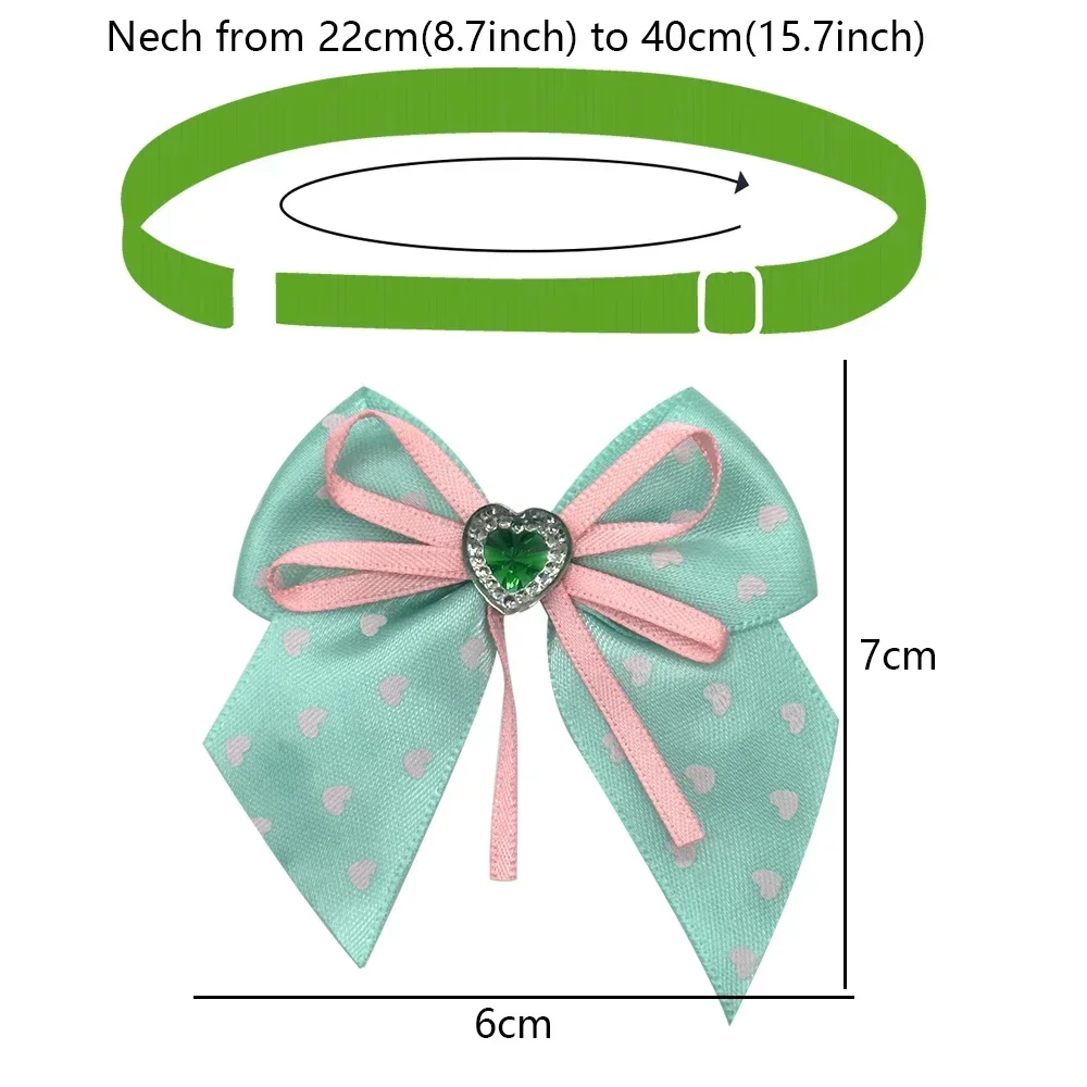 

Style Bow Valentine's Small Day Samll Tie Supplies Dog Bowties Grooming Love Cat Accessories 50/100ps Pet Bowtie