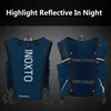 Inoxto Quick Drying Running Backpack Men 5L Ultra-light Hydrating vest Mountain Bike Cycling Bag Breathable 2L Water Bag Bottle 6