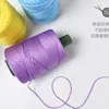 250g Summer Crochet Yarn Ice Rope 3mm Thread For Hand Knitting Bag Sun Hats Shoes Woven DIY Hook Cushion Silk Medium Thick 5
