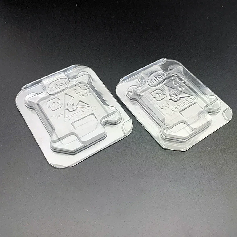 새로운 판매 10pcs CPU 클램쉘 트레이 박스 AMD 케이스 홀더 보호용 AMD AM2 AM3 FM1 FM2