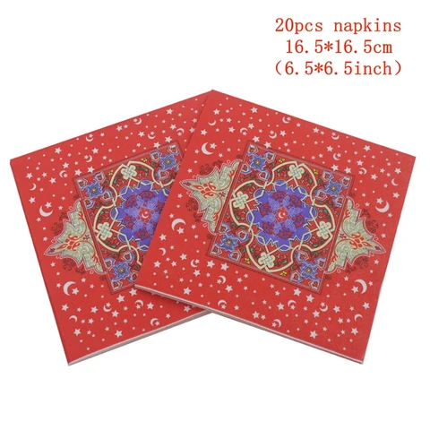 Mubarak Disposable Table Cloth Ramadan Decoration for Home EID Islamic Muslim Party Supplie Ramadan Kareem Eid Al Adha Gifts