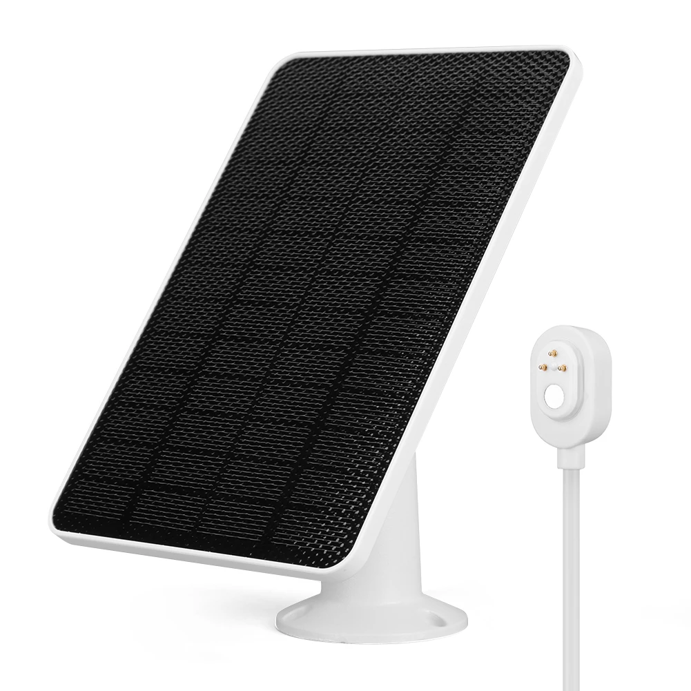 Solar Panel Charger 12W 1/2Pcs For Arlo Ultra/Ultra 2/Pro 3/Pro 4 Floodlight Security Camera With Bracket and 3Meters Cord portable solar panel solar charger panels solar panels solar charger solar battery charger