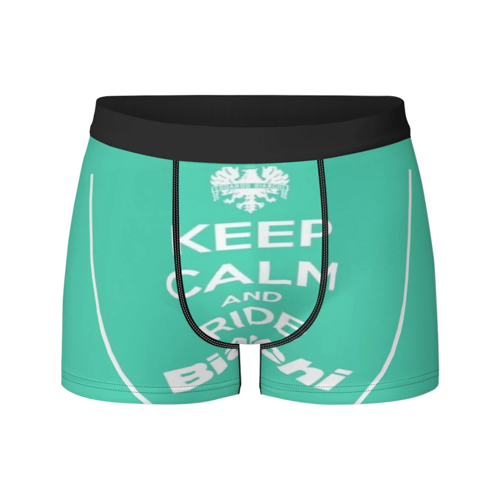 Calzoncillos tipo bóxer Bianchi para hombre, ropa interior transpirable para hombre