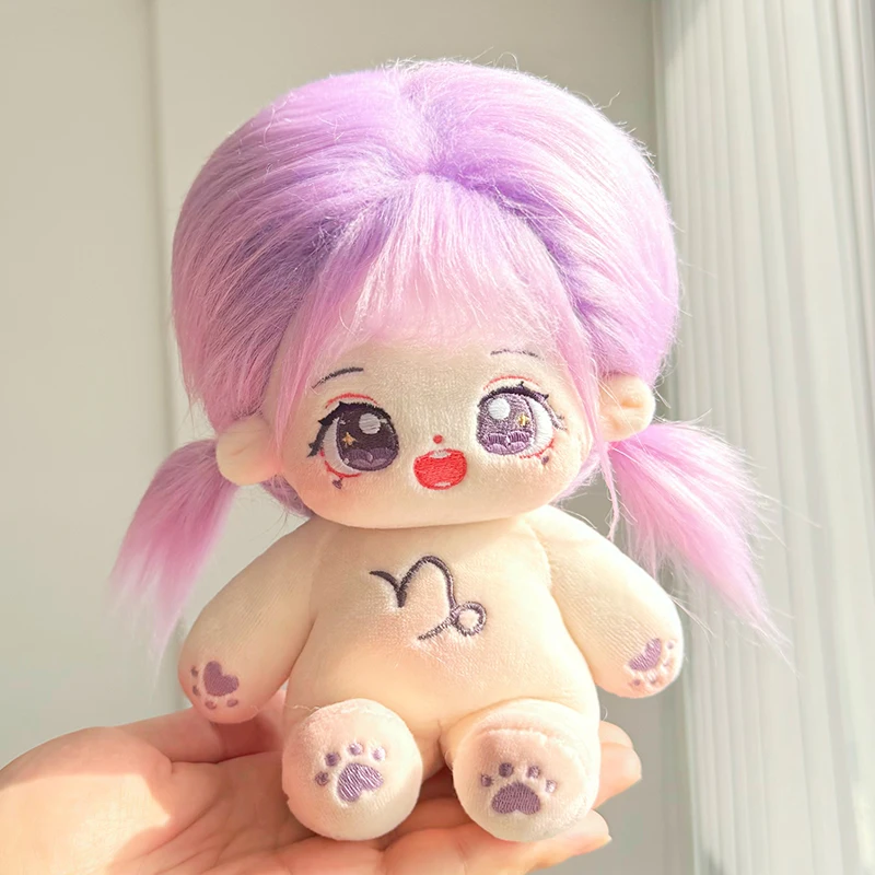 20cm Kawaii Star Figure Idol Signs Of The Zodiac Anime Constellation Doll Stuffed Plush Cotton Doll Can Change Clothes Kids Gift 4