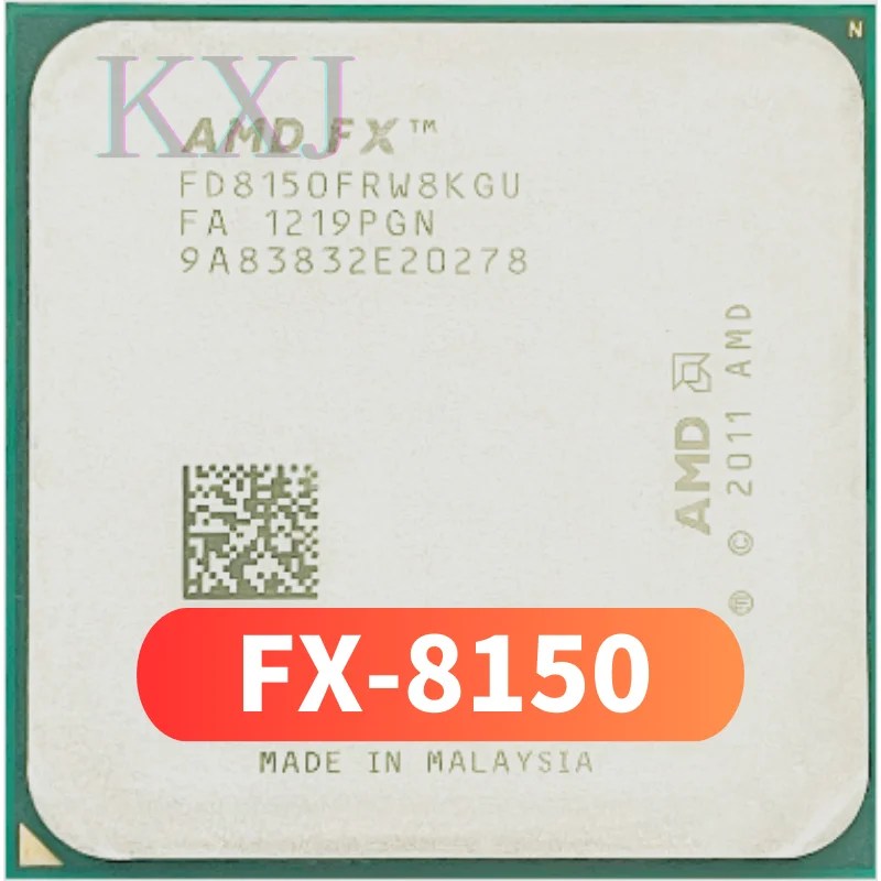 

AMD FX-Series FX-8150 FX 8150 FX8150 Eight-Core CPU Processor FD8150FRW8KGU Socket AM3+