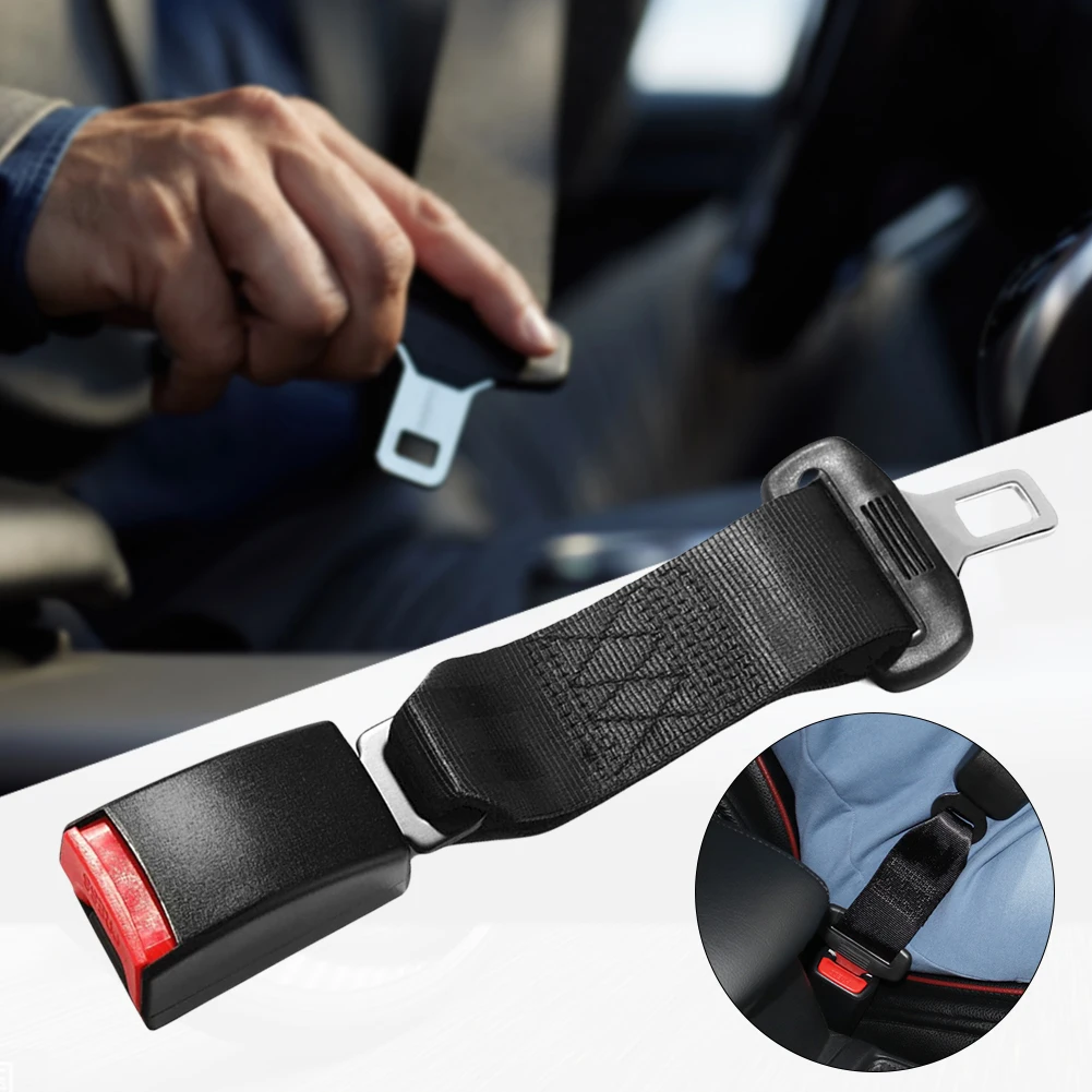 Cintura di sicurezza universale per auto 23CM prolunga per cintura di sicurezza fibbia Clip per cintura di sicurezza estensione regolabile Clip di estensione universale per bambini - immagine 2