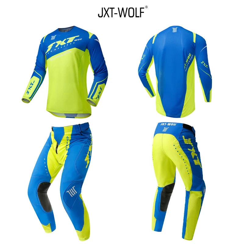 JXT WOLF adult off-road cycling suit breathable comfort built-in protective fall professional cycling clothing