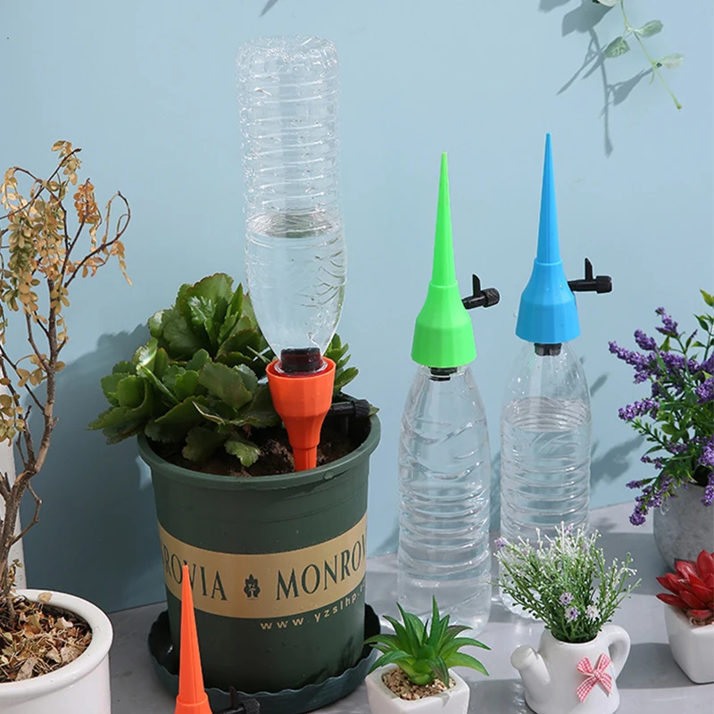 

Garden Self-Watering Drip Irrigation System Automatic Waterers Drip Auto Adjustable Water Dripper Device Control Water Dripper