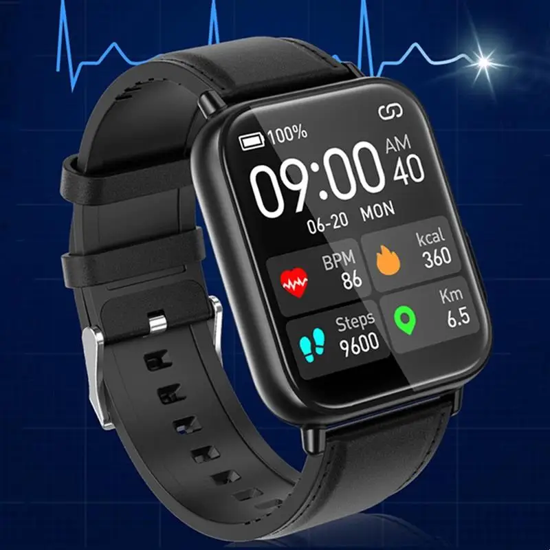 

TK10 Smart Watch Temperature Heart Rate Electrocardiogram Monitoring Remote Care For Family Friends Smart Bracelet Sports Watch
