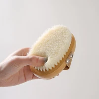 Body Brush Soft Skin Friendly Durable Sessile Design Easy to Use Strong Foaming Ability Body Cleaning Supplies Bathing Brush 2
