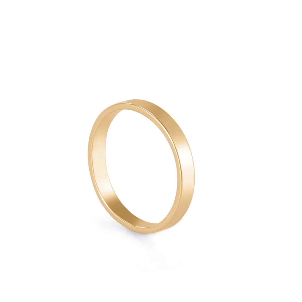3 Colors Stainless Steel Wedding Band Rings For Women Men
