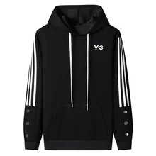  Y-3 New Spring Autumn Comfortable Hooded Sweatshirt Men's and Women's Large Loose Hoodie Casual Y3 Sport Coat 골프웨어 