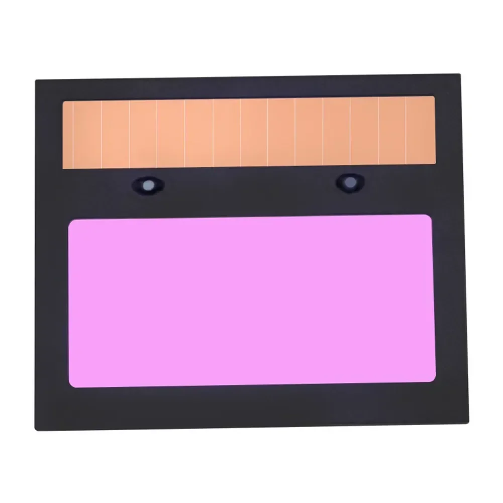 Welding Filter LCD Welding Screen Solar Panel Automatic Dimming Shield Mask Helmet 110 x 90mm Versatile