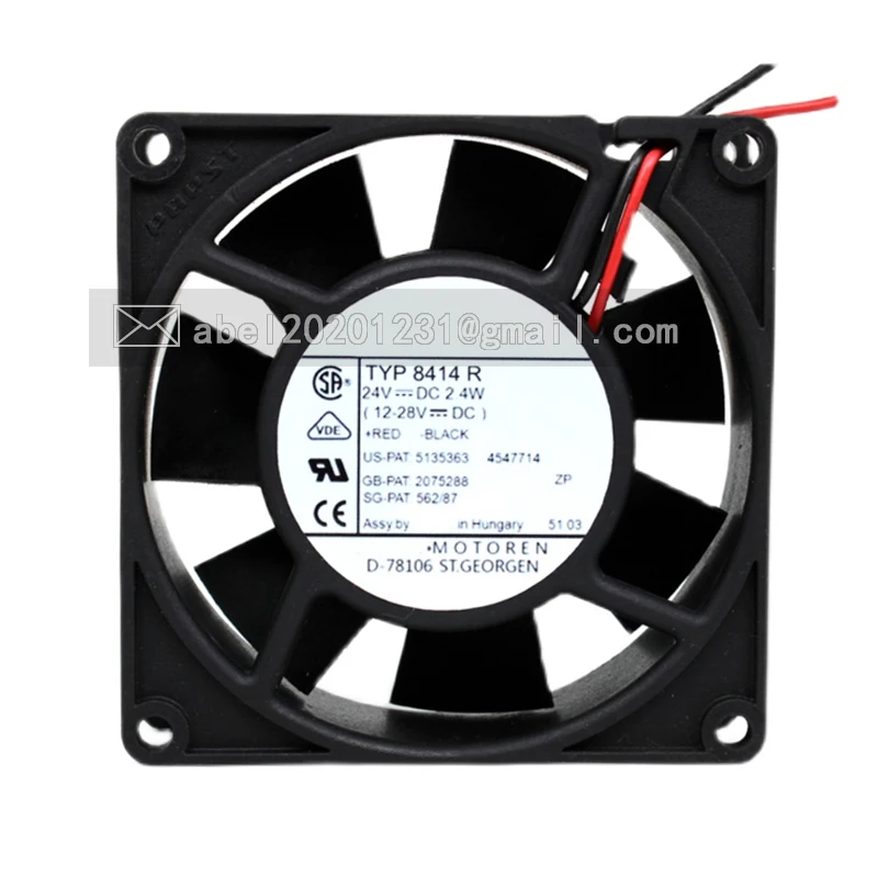 

BRAND NEW ORIGINAL 8414 8414F 8414R DC 24V COOLING FAN COOLER 8025 8CM 80*80*25MM