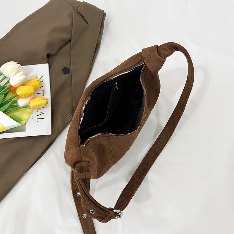 Umhängetaschen für Frauen Große Kapazität Luxus Handtaschen Samt stoff Schulter Taschen Weibliche Casual Reise Hobos Tasche Casual Sac – Detail 28