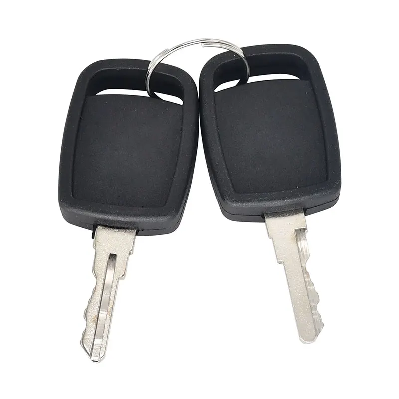 2pcs key Compatible with Liugong Loader 30E 40B 50C 50CN 855 856 Electric Lock Key