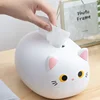 Kawaii Cat Tissue Box Livingroom Napkin Storage Box Kitchen Paper Container Desktop Toilet Paper Holder for Bathroom Dormitory 3