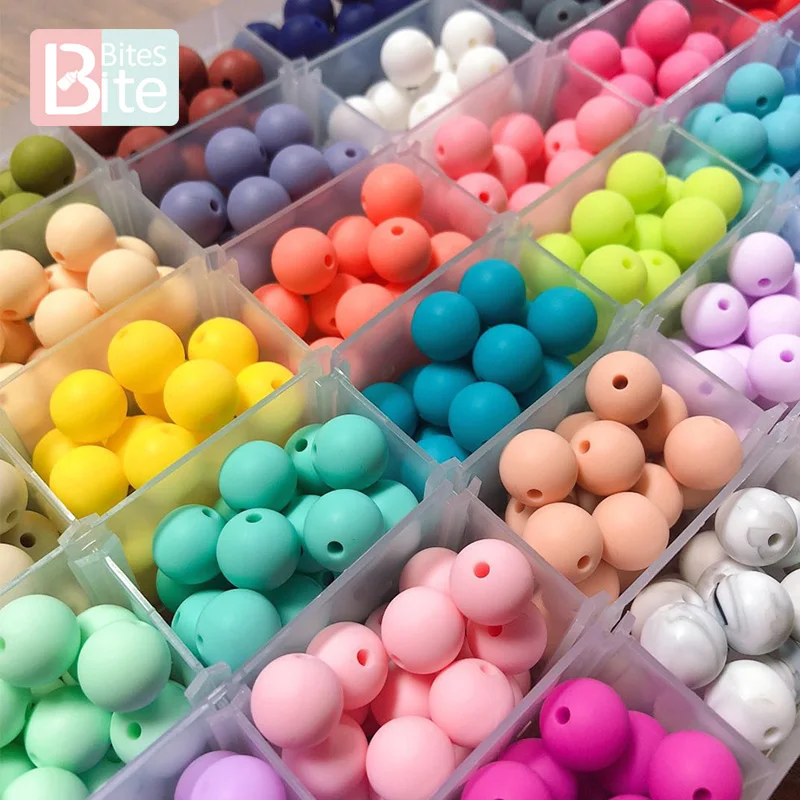 50pcs 12mm Baby Teether Silicone Beads Diy Pacifier Chain Bracelet Bpa Free Chewable Round Silicone Bead Accessories For Newborn Teething Toys Baby Teething Toys Silicone Teething Toys Silicone Beads Silicone Teething Beads Silicone Teether