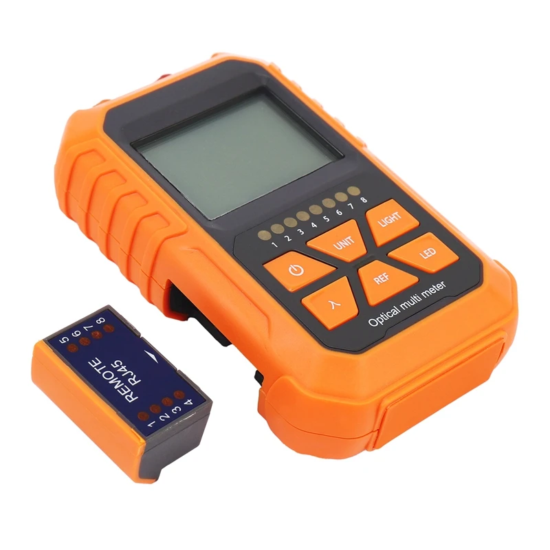 3In1 Optical Power Meter Visual Fault Locator Network Cable Test Led Lighting Optical Fiber Tester 1Mw With 5Km Visual Fault Loc 3