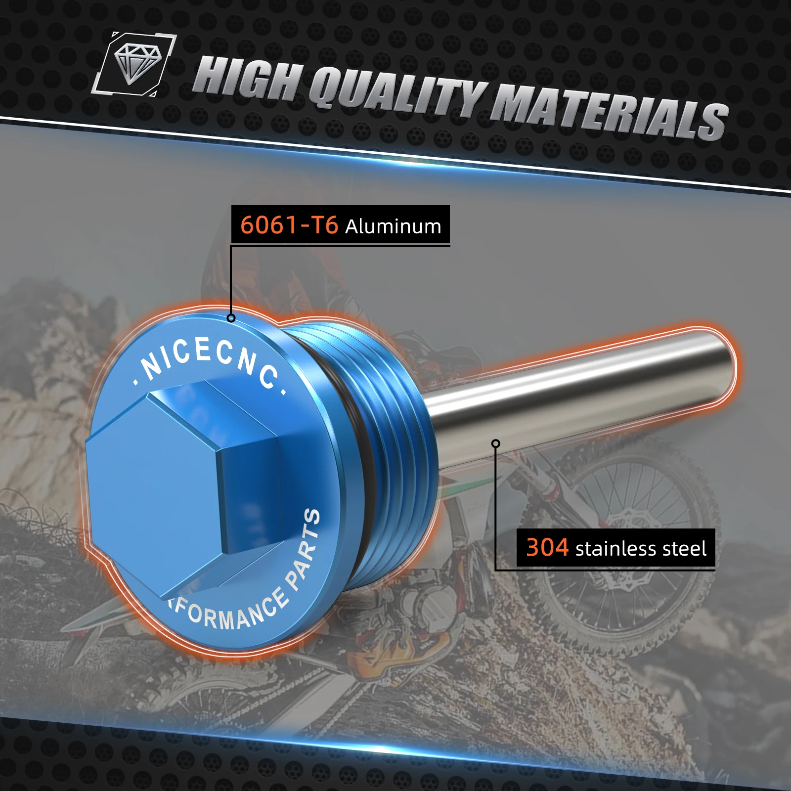 Für KTM 690 Enduro R690 SMC R 2008-2025 Magnetische Ölablassschraube Für Husqvarna 701 Enduro/Supermoto 2016-2025 GasGas 700 SM/ES – Detail 21