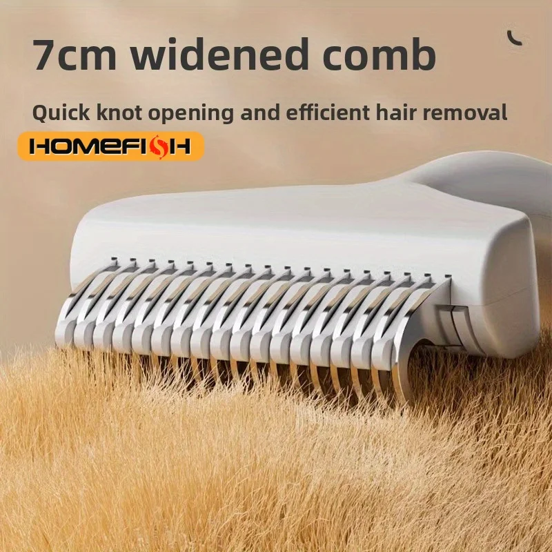 Stainless Steel Pet Grooming Brush 3