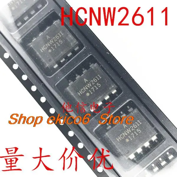 

10pieces Original stock hcnw2611-500e a HCNW2611 SOP-8 DIP-6