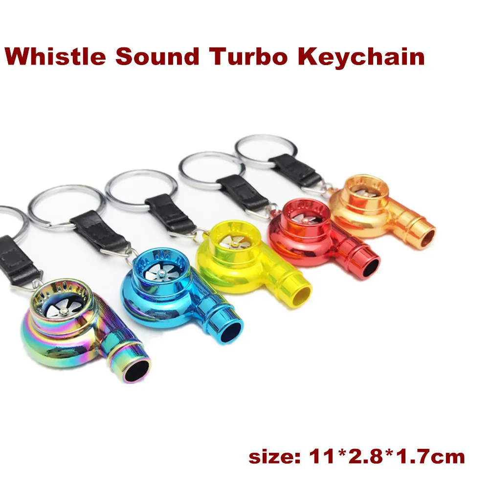 Hot Sale Whistle Sound Turbo Keychain Sleeve Bearing Spinning Auto Part