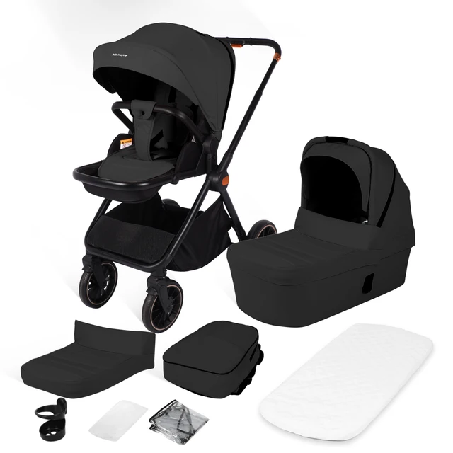 BabyVoyage 2 en 1 bébé poussette pliable panier Type siège bébé landau poussette multifonctionnel nouveau-né bébé poussette 1