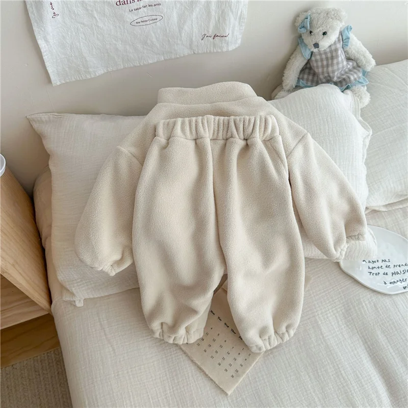 Warm Fleece Casual Clothing Suits 4