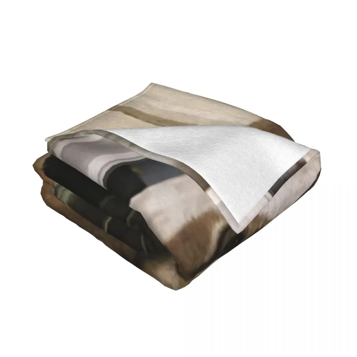 Engraçado grande cobertor de floppa macio velo outono quente