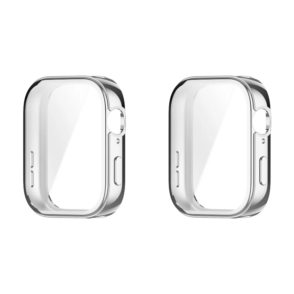 TPU Soft All-Around Protective Smart Watch Case and Screen Protector