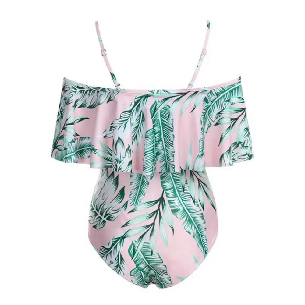 Swimsuit Chic Polyester Short Ruffle Design Maternity Swimwear for Travel Bathing Suit Women Swimwear
