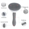 Pet Dog Brush Cat Comb Self Cleaning Pet Hair Remover Brush For Dogs Cats Grooming Tools Pets Dematting Comb Dogs Accessories 4