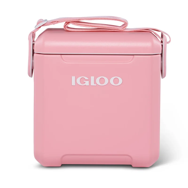 

Igloo 11 Qt Tag-a-Long Hard Sided Cooler, Blush camping cooler box ice chest cooler cool box ice box