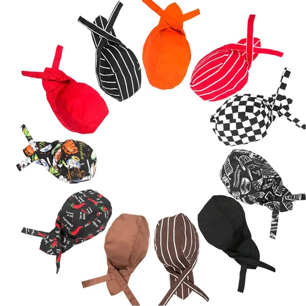 chili Chef Hat Charm Men Kitchen Black Chef Waiter Uniform Cap Unisex Cooking Bakery BBQ Grill Restaurant Work Cap catering chef hat