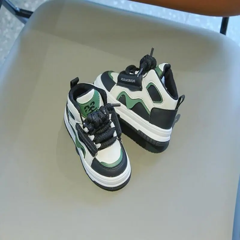 

Children's Fashion Sports Shoes 2024 Spring New Trendy Boys Lightweight School Girls Casual Shoes 21-30 Size