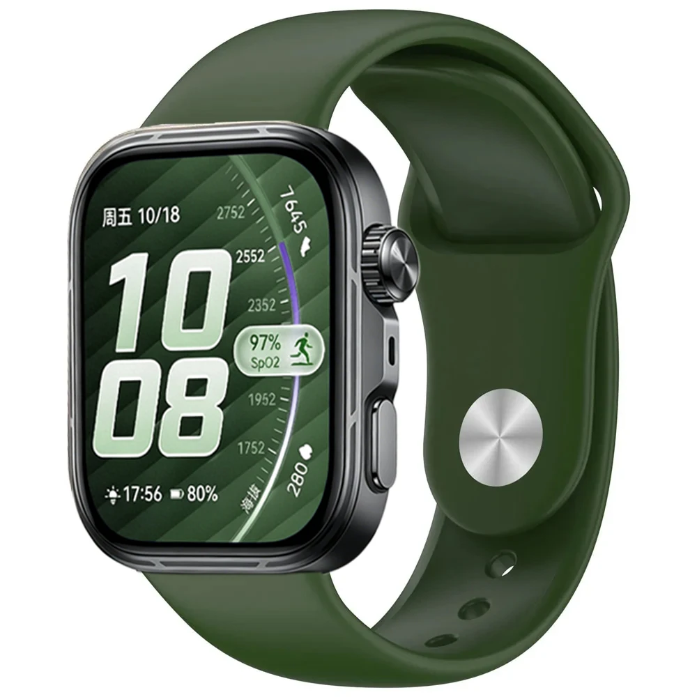 Breathable Silicone Sports Strap - Replacement Wristband Accessory