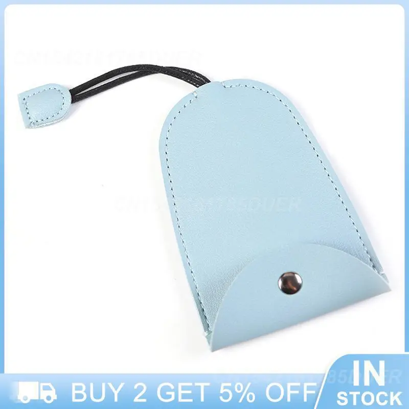 

Leather Key Bag Solid Color Key Protector Car Key Holder Household Lock Universal Bag Cute Key Bag Cover Key Organizer