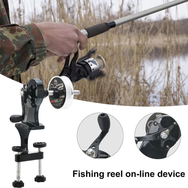 Fishing Line Winder Portable Tight Winding Reusable Labor Saving  Single/Multi Reel Fishing Line Spooler Fishing Tool - AliExpress