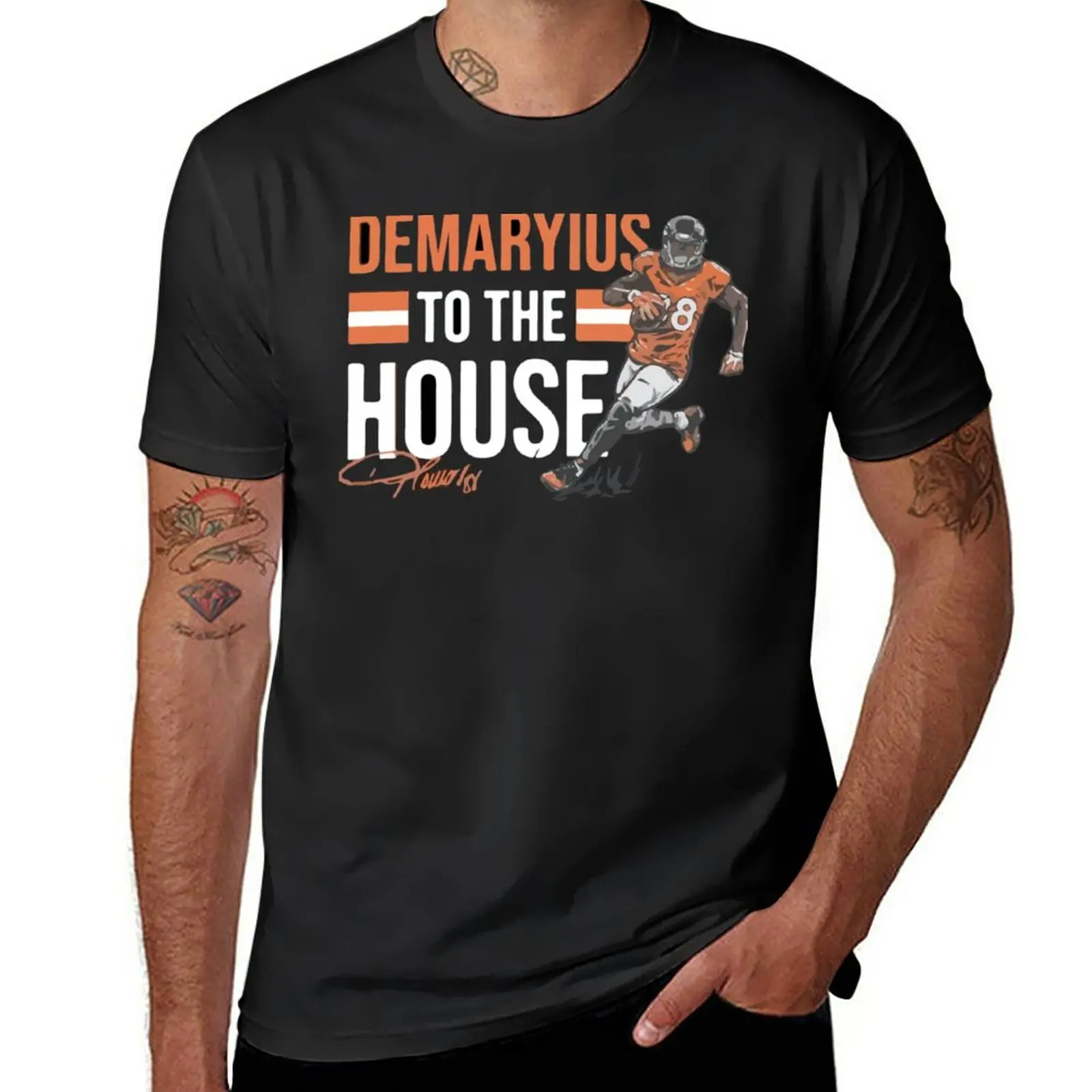 

demaryius thomas T-Shirt plus sizes sports fans blanks sweat mens t shirts pack