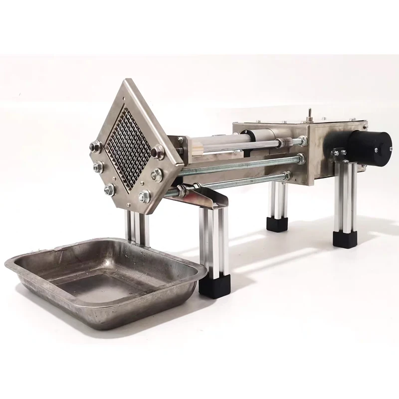 8mm 10mm 12mm 15mm Vegetable Cutting Machine Electric Potato Chips Cutter 110V 220V