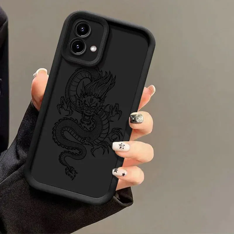 Fashion Fox Dragon Tiger Phone Case Cover