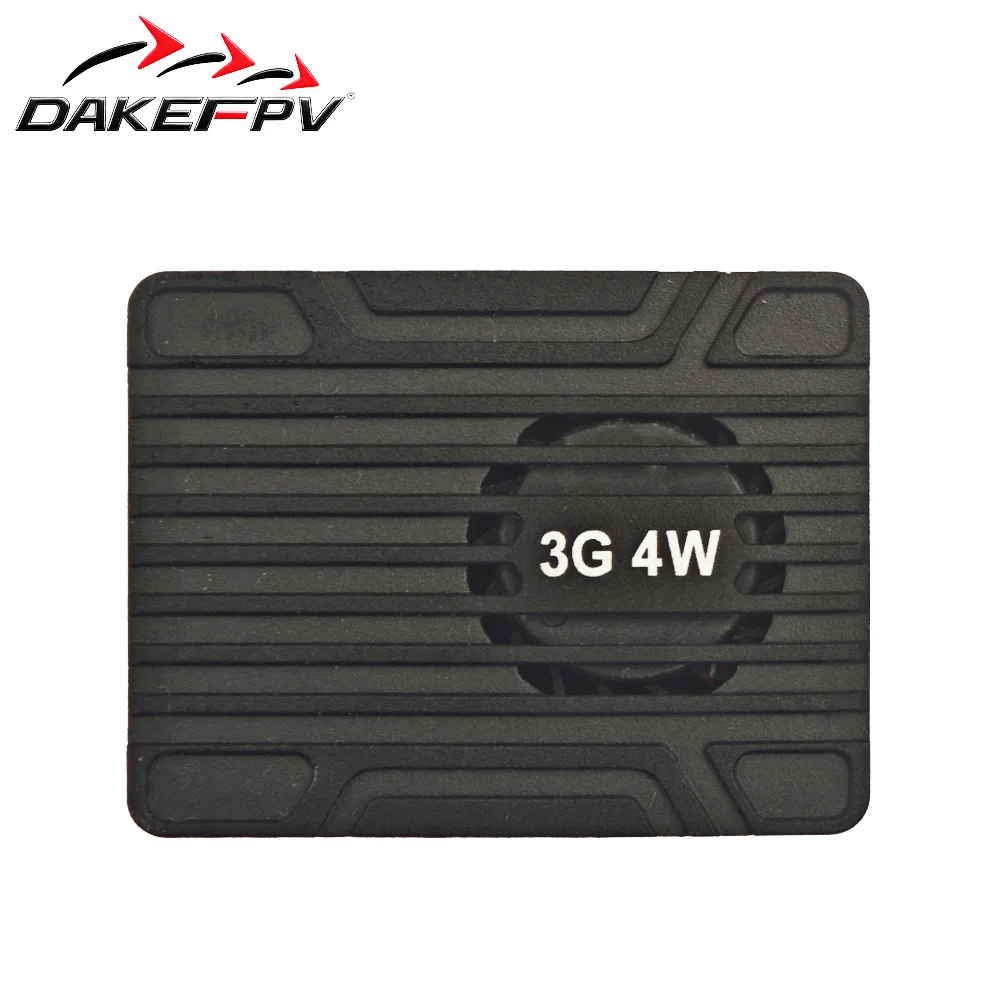 Transmetteur DAKEFPV VTX 3.3G 4W avec bouton de changement de canal et LED d'indication