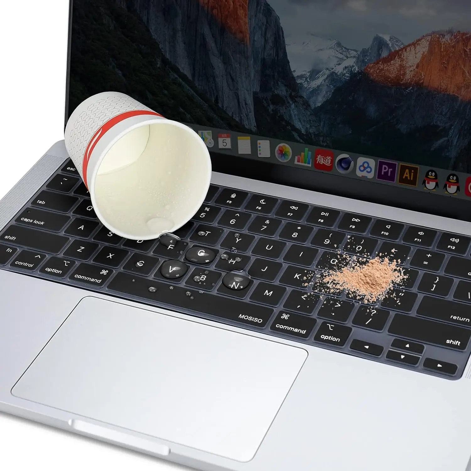Spaanse toetsenbordhoes EU-indeling voor MacBook Air 13.6