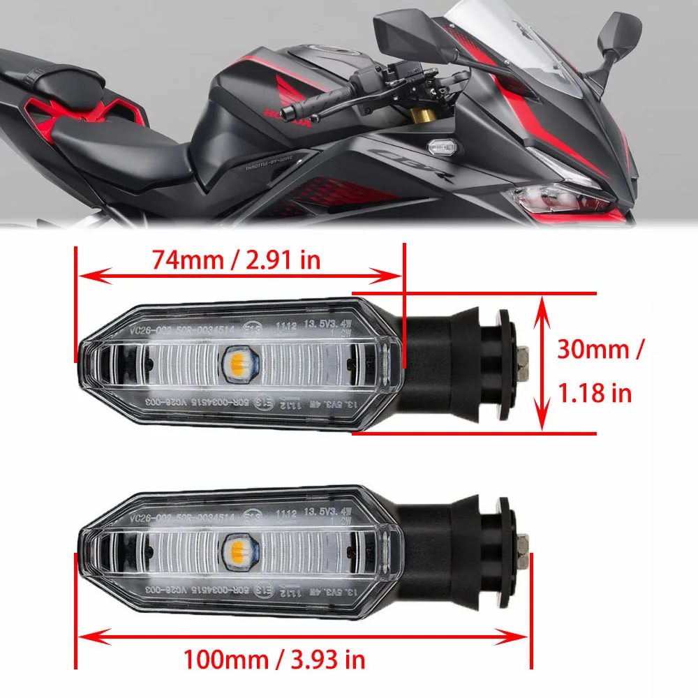 

Светодиодный указатель поворота для HONDA NC700 NC 750 S X DCT CTX700 CBR650F CB650F CBR600RR