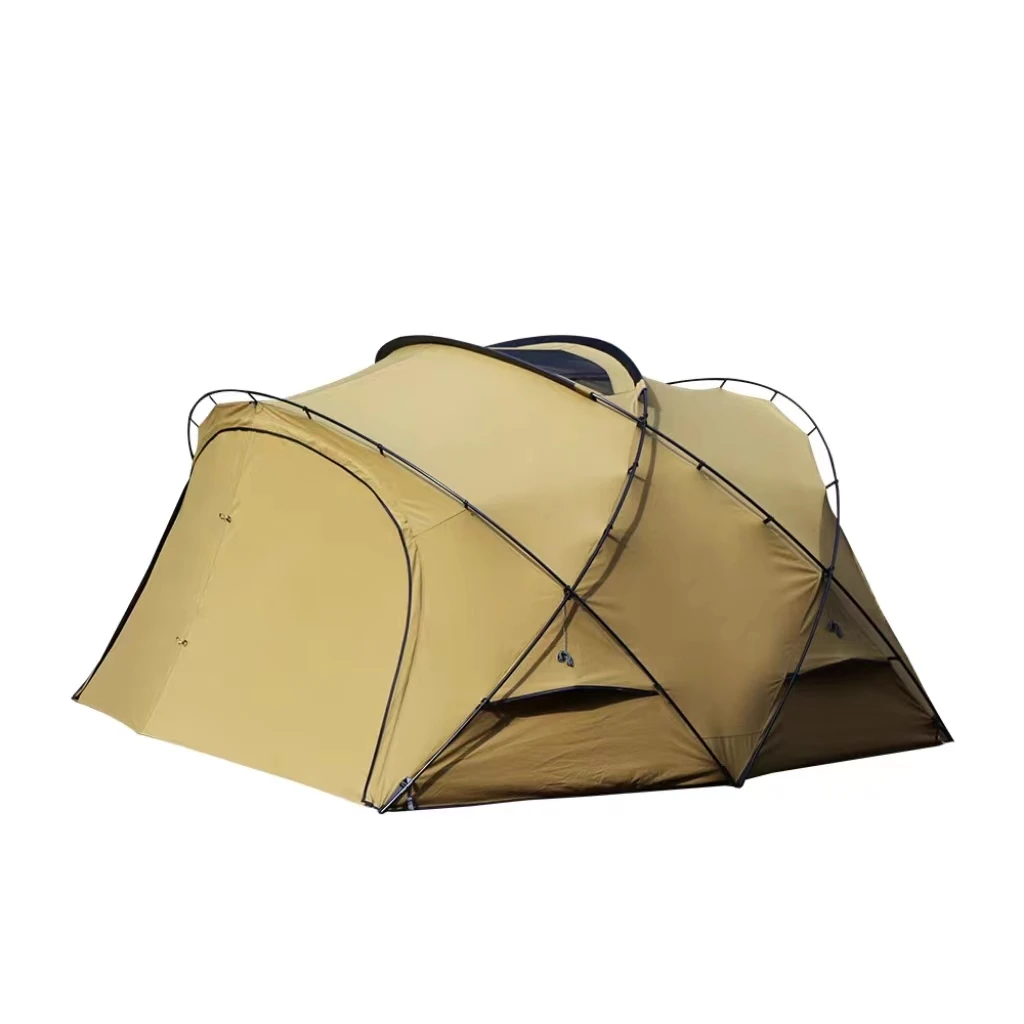 

Luxury Glamping Tent Big Size Shelter Tent Nylon Dome tent with 13mm alu Pole