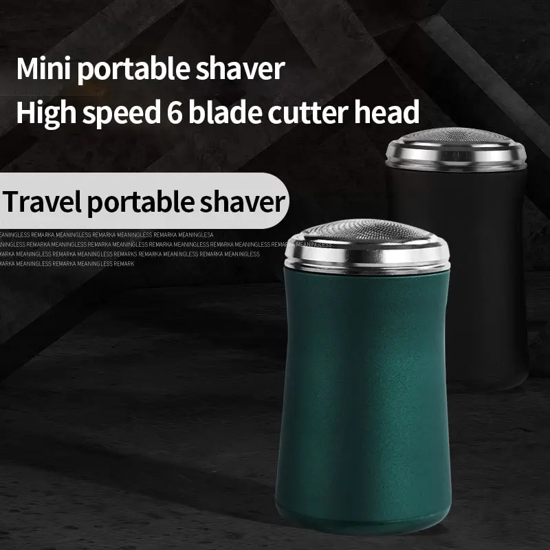 Electric Shaver Small Modern Mens Mini Travel Portable Washable